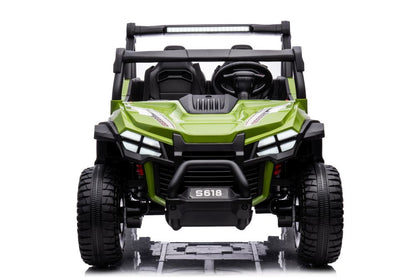 Carro elétrico S618 verde 4x4