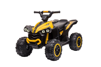 Quadriciclo elétrico HL568 amarelo