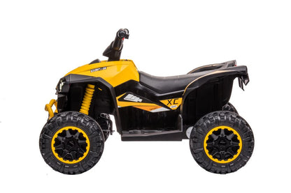 Quadriciclo elétrico HL568 amarelo