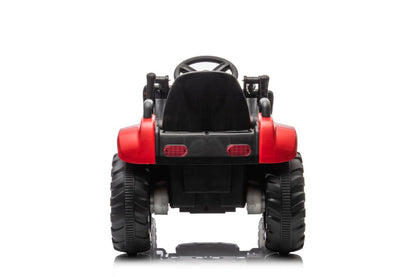 Trator elétrico com pá BW-X002A vermelho