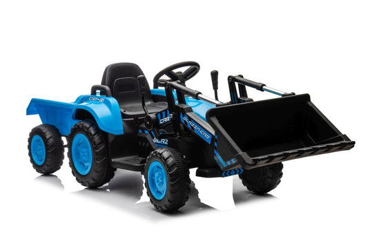Trator elétrico com pá BW-X002A azul