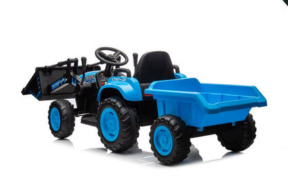 Trator elétrico com pá BW-X002A azul