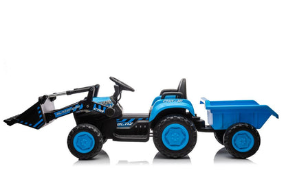 Trator elétrico com pá BW-X002A azul