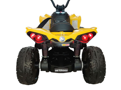 Quadriciclo elétrico CAN-AM Renegade amarelo