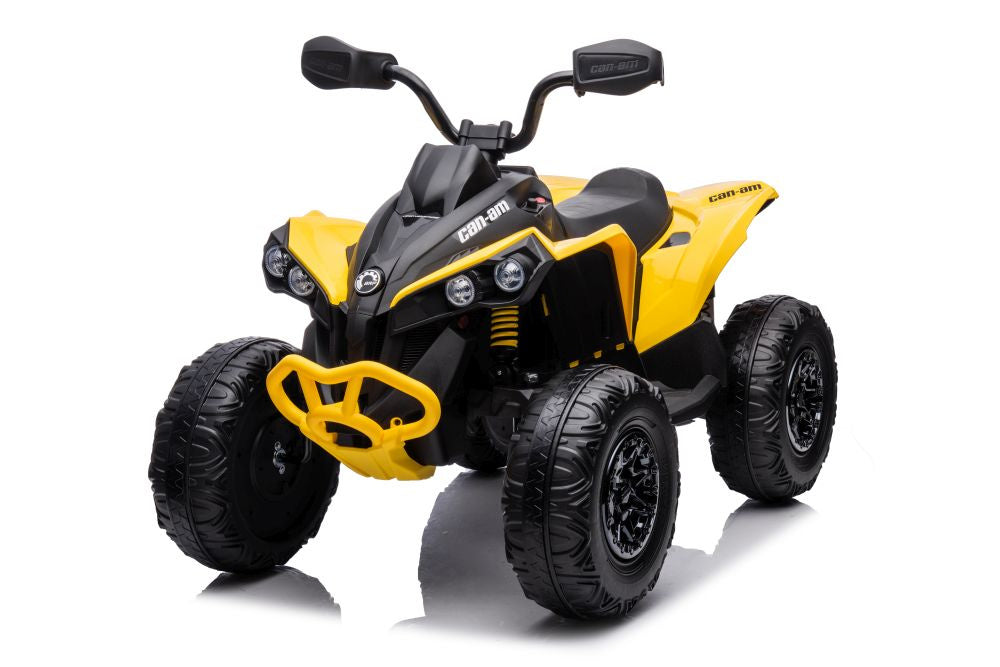 Quadriciclo elétrico CAN-AM Renegade amarelo