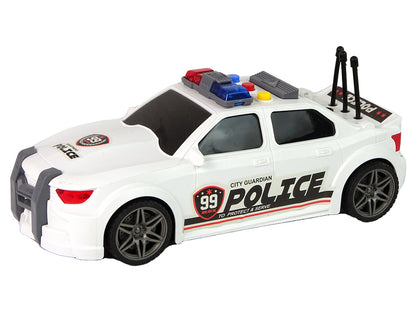 Carro de corrida desportivo branco