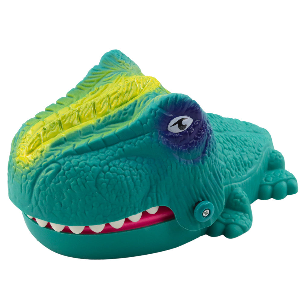 Jogo arcade dinossauro mordida verde