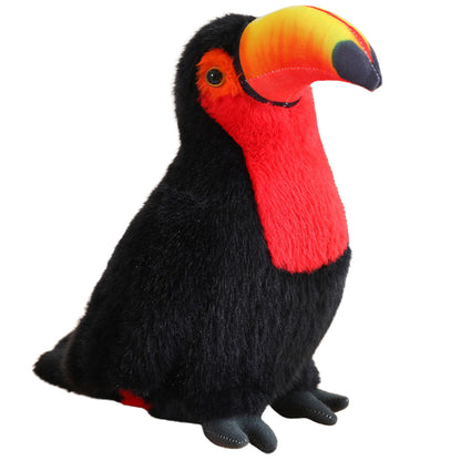 Peluche tucano vermelho 20 cm