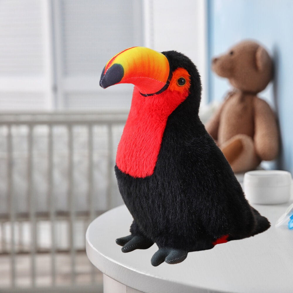 Peluche tucano vermelho 20 cm