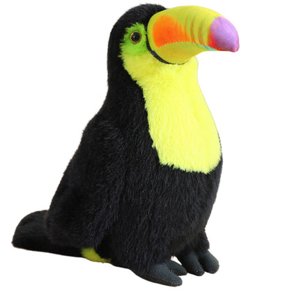 Peluche tucano amarelo 20 cm