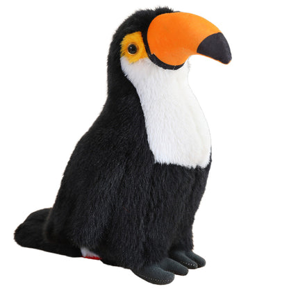 Peluche tucano branco 35 cm