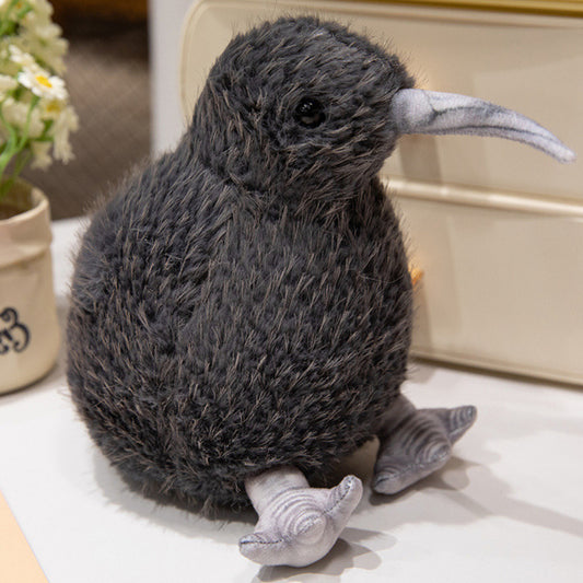 Peluche kiwi preto 17 cm