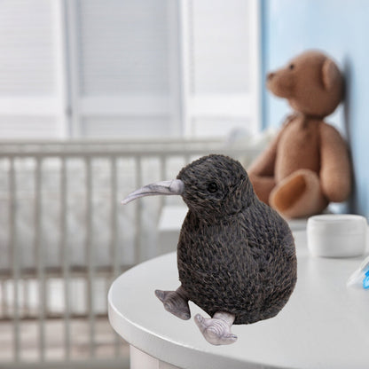 Peluche kiwi preto 17 cm