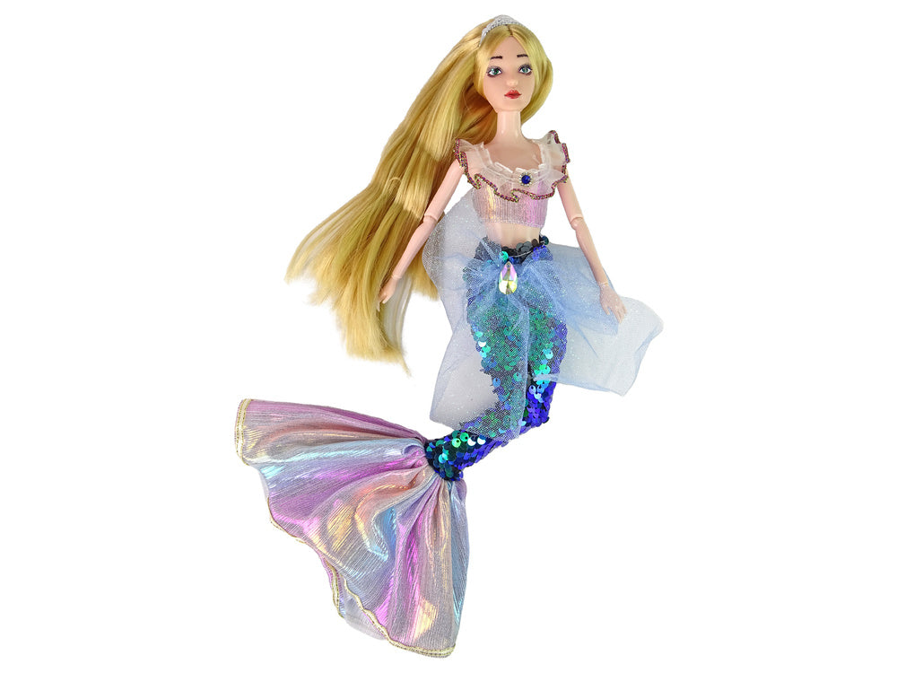 Boneca sereia Emily verde com acessórios