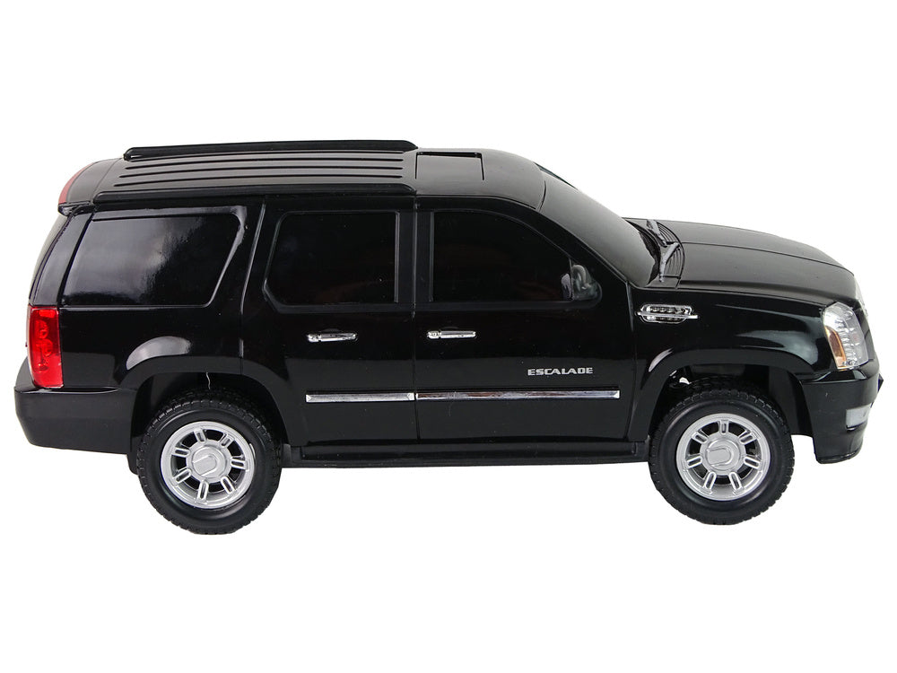Carro RC Cadillac Escalade preto luz som 1:16