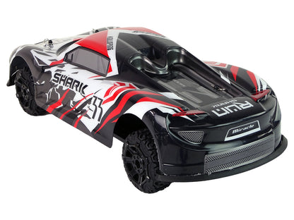 Carro desportivo RC 1:8 cinza branco