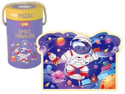 Puzzle tubo cosmos 28 peças