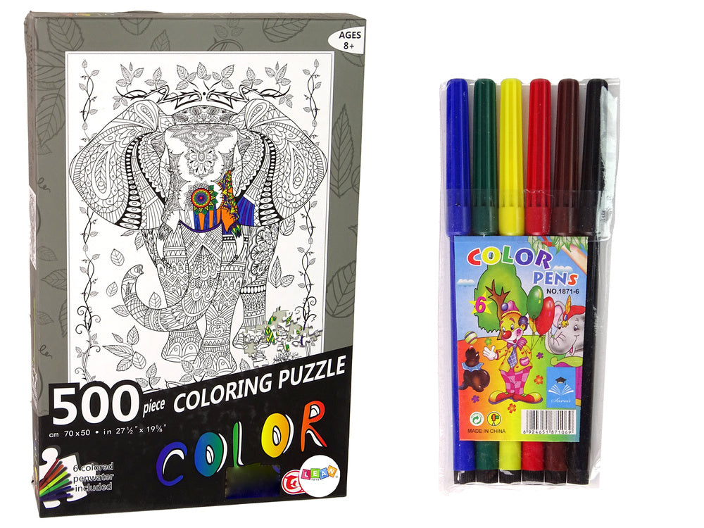 Puzzle elefante 500 peças