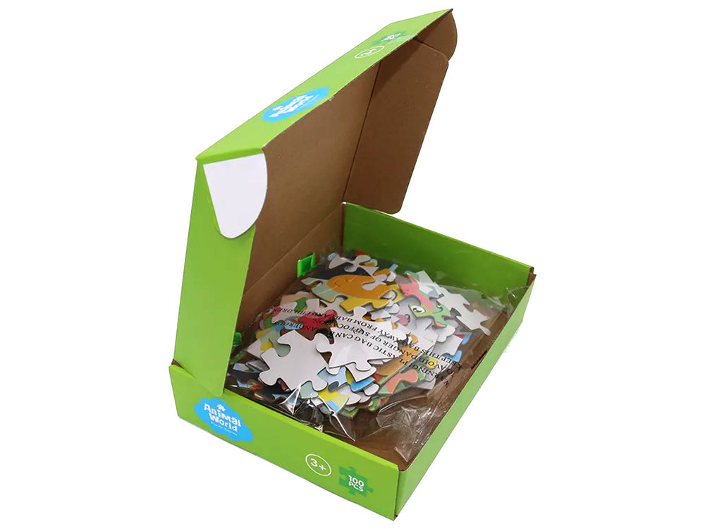 Puzzle animais 100 peças
