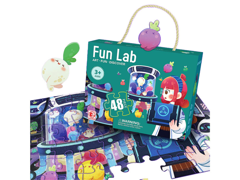 Puzzle laboratório 48 peças