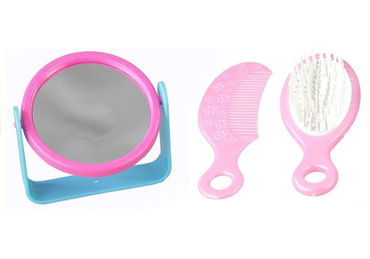 Conjunto beleza menina acessórios cabelo com secador