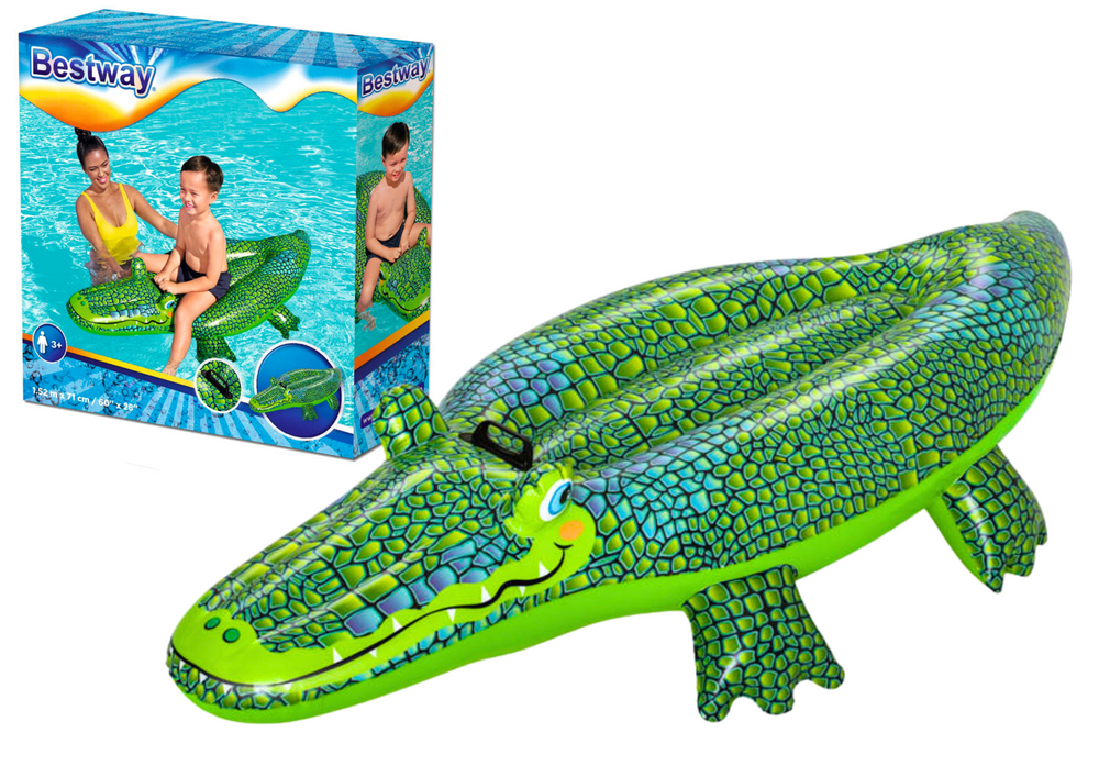 Crocodilo insuflável água Bestway 152 cm