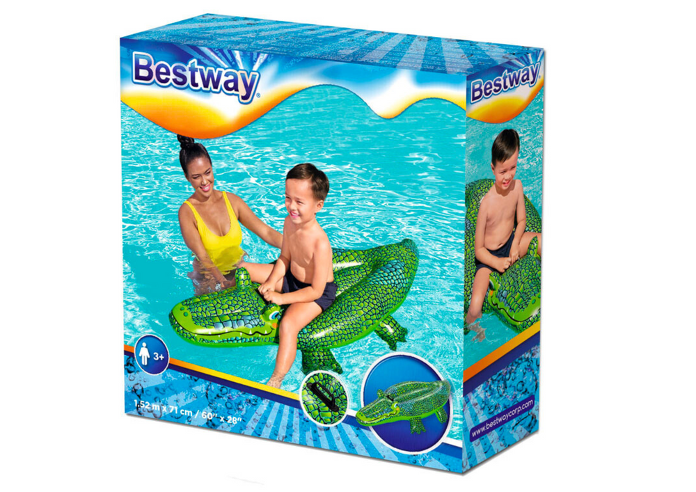Crocodilo insuflável água Bestway 152 cm