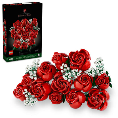 LEGO Icons bouquet rosas