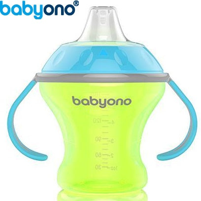 Baby Ono - Copo anti-derramamento com bico rígido 180ml Verde