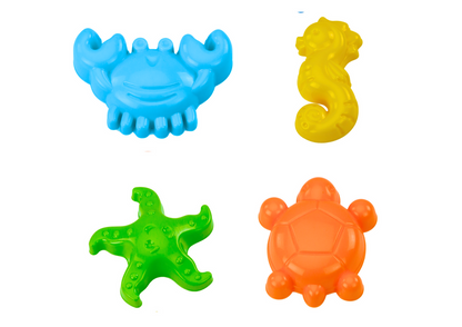 Conjunto areia balde castelo moinho 9 peças
