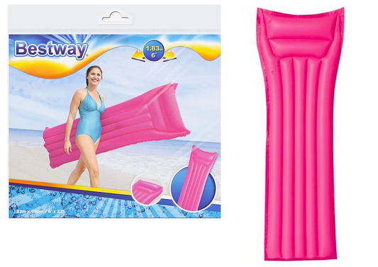 Colchão Insuflável Bestway Rosa 183 x 69 cm