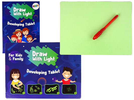 Quadro luminoso com caneta