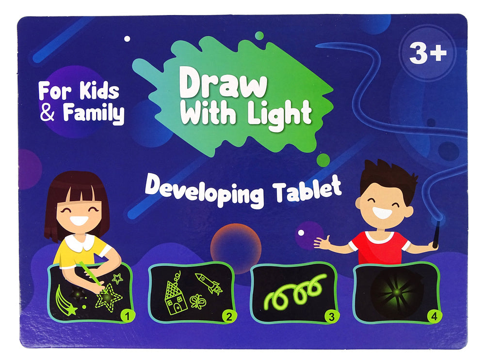 Quadro luminoso com caneta