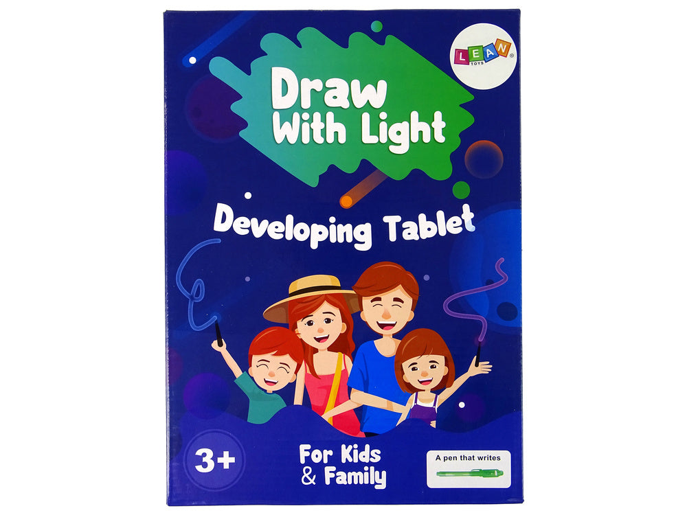 Quadro luminoso com caneta
