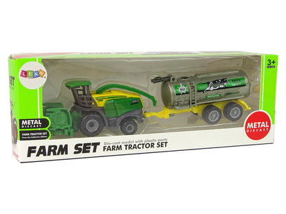 Veículo agrícola plástico verde/amarelo