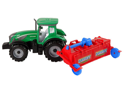 Trator Agrícola de Fricção Verde com Charrua 48 cm