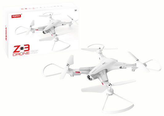 Drone RC SYMA Z3 câmara 720P branco