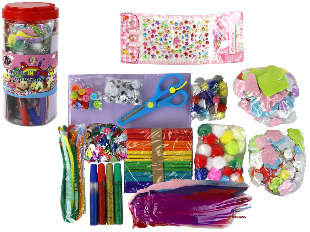 Kit Criativo DIY em Frasco Multimateriais