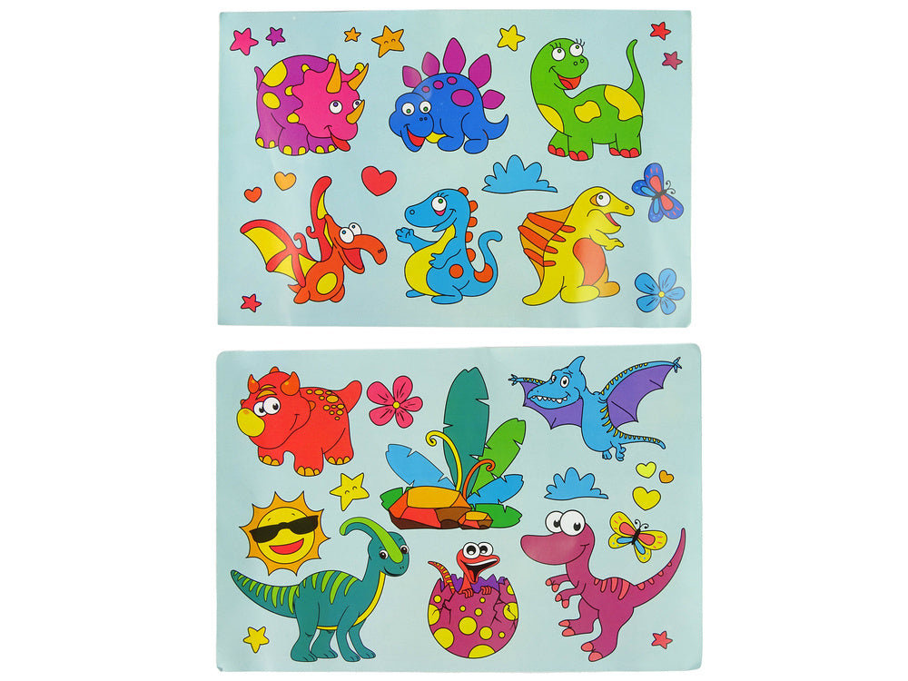 Kit vitral dinossauros 3D