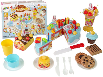 Kit doces bolo e bolachas com velcro