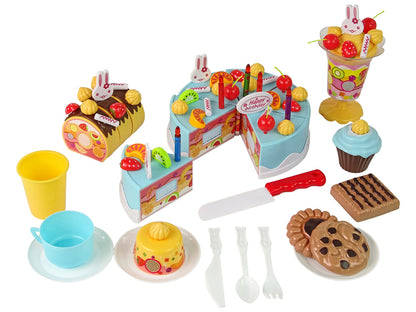 Kit doces bolo e bolachas com velcro