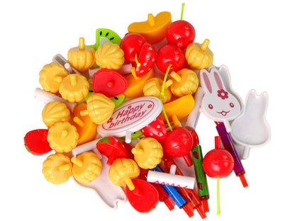 Kit doces bolo e bolachas com velcro