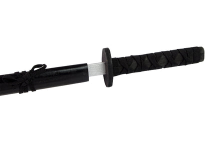 Espada madeira preta cavaleiro 73 cm
