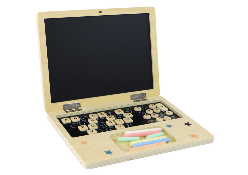 Quadro negro portátil madeira