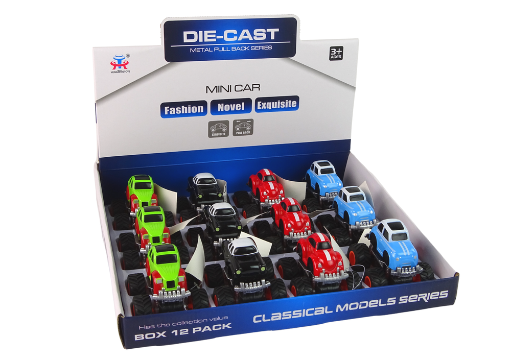 Carro metal rodas grandes HXHG08 (1 unidade, sortido)