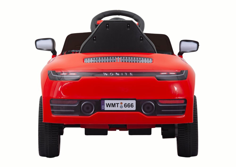 Carro elétrico WMT-666 vermelho