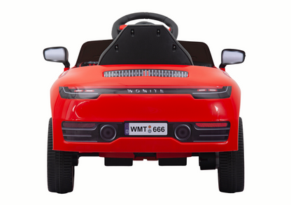 Carro elétrico WMT-666 vermelho