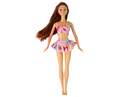 Acessórios para boneca com caiaque rosa