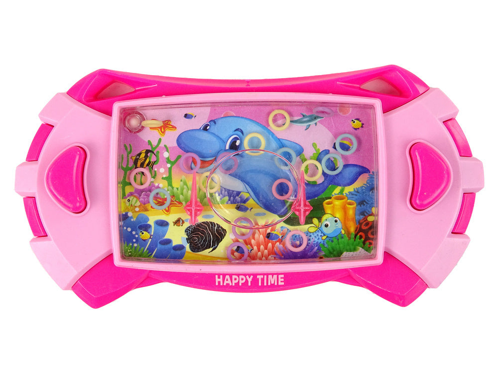 Consola arcade golfinho rosa