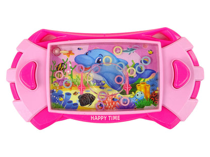 Consola arcade golfinho rosa